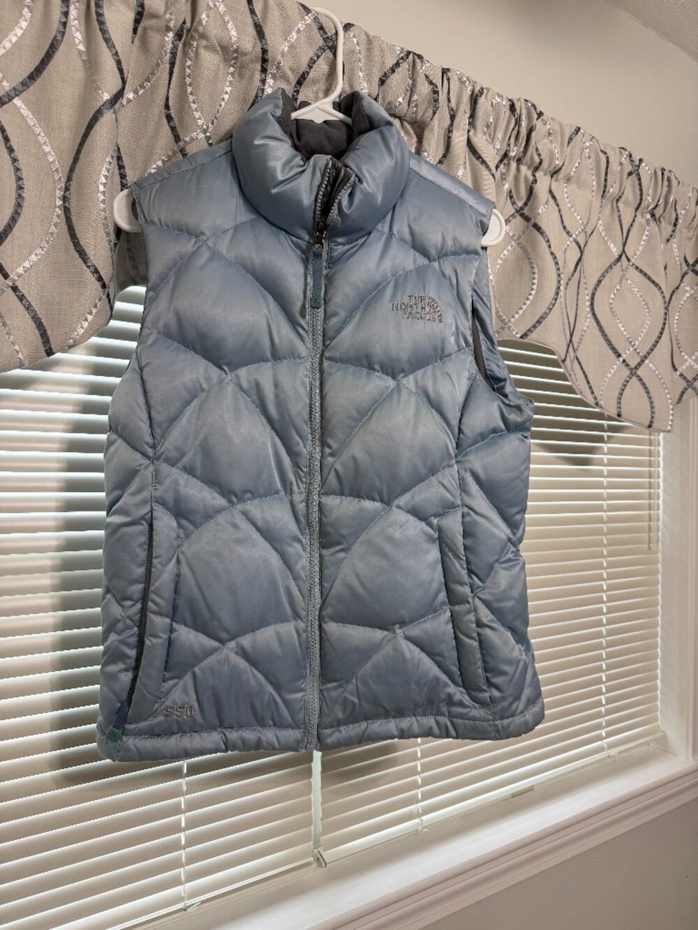 The North Face Ladies Small Light Blue Vest